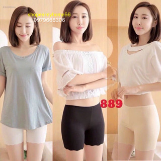 Quần váy su siêu mát mặc trong váy , quần đùi su mặc váy 988