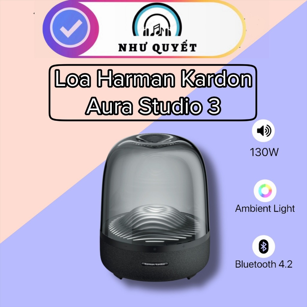 Loa Bluetooth Harman Kardon AURA STUDIO 3 - Hàng Chính Hãng PGI
