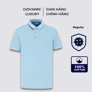 Áo Polo Nam Cộc Tay GIOVANNI Chất Liệu 100% Cotton Double Mercerized Thêu Ngực GPL01-019