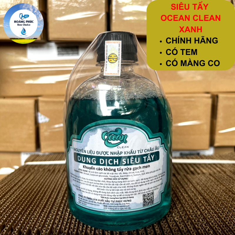 Dung Dịch SiêuTẩy Rửa Ocean Clean Vệ Sinh Khoang Máy, Lốc Máy, Đầu Bò, Tẩy Bề Mặt Kim Loại, Rỉ Sét