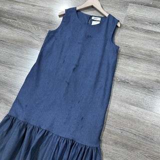 Đầm jean giấy mềm Only
