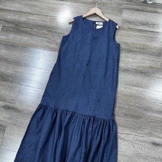 Đầm jean giấy mềm Only