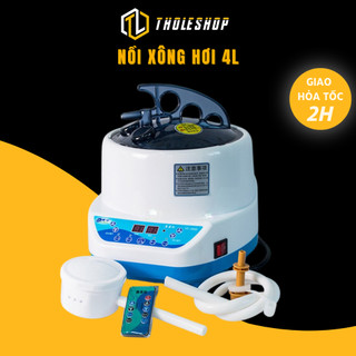 Nồi xông hơi toàn thân 4l giải cảm, thải độc tố cho gia đình, spa tholeshop 6642
