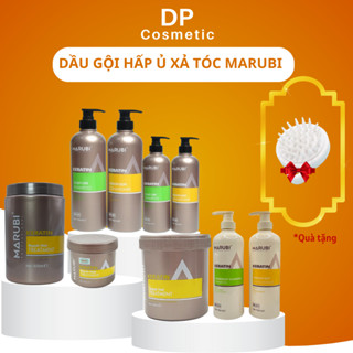  Dầu gội Dầu xả Ủ tóc Keratin Marubi Treatment 750ml - 1000ml dầu xả mượt tóc kem ủ 435ml và 1000ml 