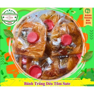 Bánh tráng dẻo tôm sate Bin Bon