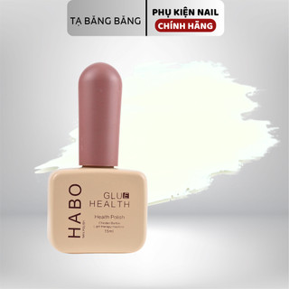 Sơn móng tay trắng sữa Habo, sơn gel trắng sữa chua 15ml