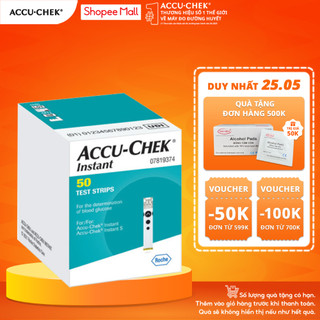 Hộp 50 Que Thử Đường Huyết ACCU-CHEK® Instant