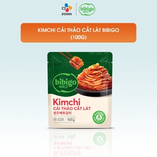 [HCM] Kim chi Hàn Quốc Bibigo cải thảo cắt lát - Túi 100g (Bao bì mới)