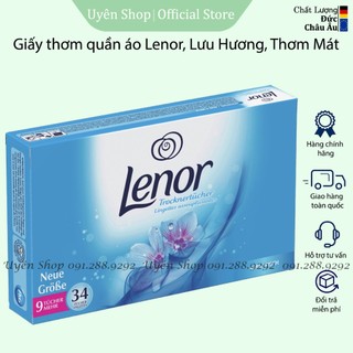 Giấy Thơm Quần Áo Lenor HÀNG ĐỨC Giấy Thơm Đa Năng Tốt Nhất Hiện Nay, Lưu Hương Lâu, Thơm Quyến Rũ