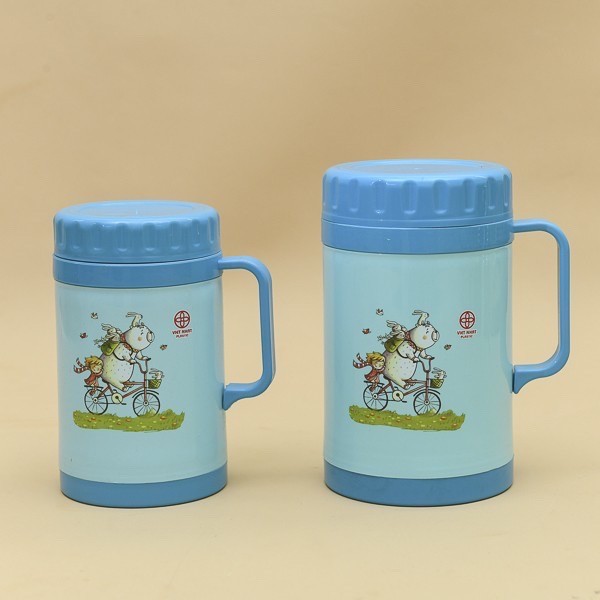 Ca giữ nhiệt, ca ủ cháo cho bé dung tích 500-750-950ml chịu nhiệt cao, giữ ấm siêu Việt Nhật