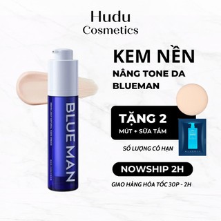 Kem che khuyết điểm cho nam Light Makeup kem nâng tone da, chống nắng Blueman 50ml - Hudu Cosmetics