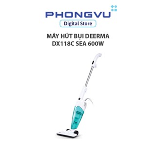 Máy hút bụi Deerma DX118C SEA 600W - Bảo hành 12 tháng
