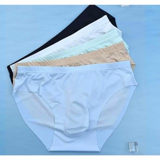 Quần lót Nam su lụa mềm mỏng, mát lạnh, co giãn tốt, màu sắc đơn giản và nam tính, mặc mùa mưa giặt mau khô