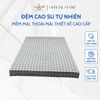 Đệm cao su tự nhiên Pháp Lasante êm ái từ cao su thiên nhiên hỗ trợ đau lưng và có độ bền cao