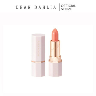 (Quà tặng không bán) Son Môi Dear Dahlia Sheer Dew Tinted Lipstick - S201 Oliva 1.5g & Cọ Môi, Che Khuyết Điểm #173