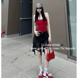 Quần Jeans Ngố Rách