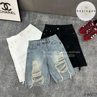 Quần Jeans Ngố Rách
