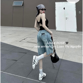 Quần Jeans Ngố Rách