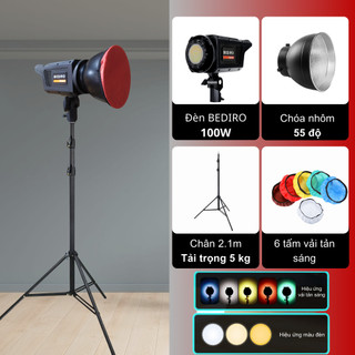 Bộ đèn Bediro livestream, quay video - chụp ảnh sản phẩm