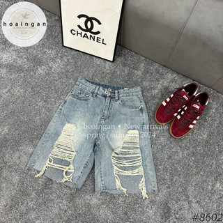 Quần Jeans Ngố Rách