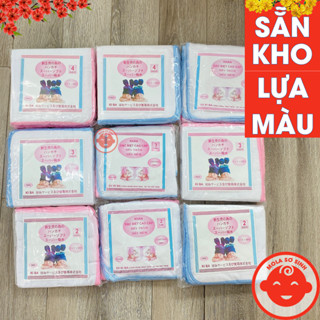 Khăn sữa xô KIBA 10 cái 2 lớp, 3 lớp, 4 lớp cho bé
