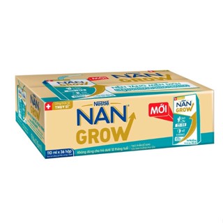 Thùng Sữa bột pha sẵn NANGROW 6/ Nan Optipro hộp 180ml và 110ml