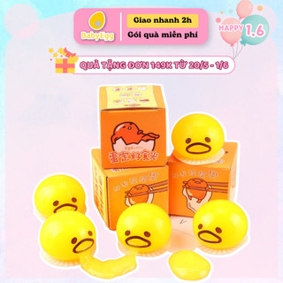 Đồ chơi VÔ TRI Trứng ói lòng đỏ, vui nhộn, tránh nhàm chán, đa dạng biểu cảm,phù hợp nhiều độ tuổi