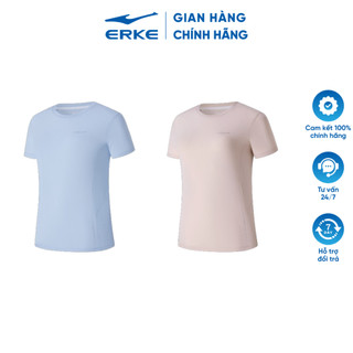 Áo thun thể thao nữ ERKE chất liệu cao cấp thoáng mát 12223202225