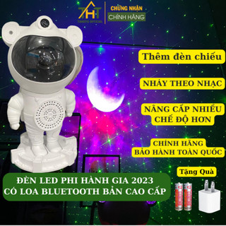 Đèn led phi hành gia V4 TAHOTO loa bluetooth chiếu ánh sao thiên hà