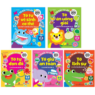 Sách - combo 5 cuốn: tớ rất tự lập