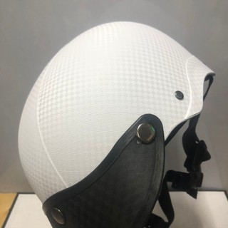  MŨ bảo hiểm 1 2 đầu nam nữ nhẹ lưỡi trai nhựa đóng liền n99 rẻ loại 2 gáo cacbon chống trầy 