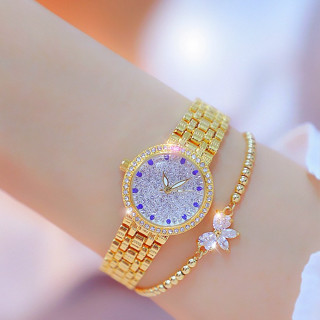 Đồng hồ nữ BS Beesister BS11 mặt tròn nhỏ đính đá tuyệt đẹp