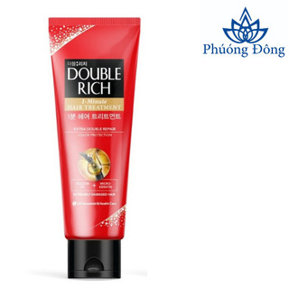 Kem Xả 1 Phút Double Rich Giúp Tóc Chắc Khỏe Bóng Mượt 250ml
