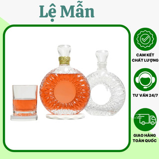 Chai thủy tinh đựng rượu cao cấp GOSE 500ml- Bình đựng rượu mẫu XO cao cấp 500ml