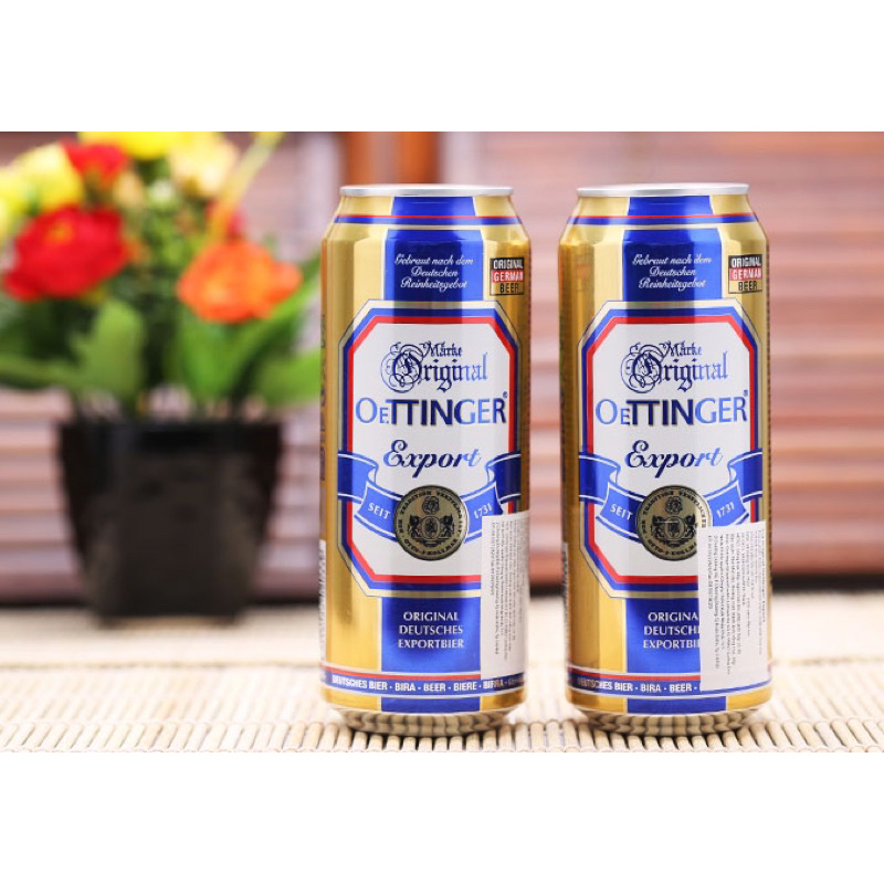 Bia Oettinger Export Thùng 24 lon 500ml