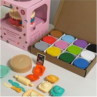 HAAVE BRICKS - SET ĐỒ CHƠI BÁNH SINH NHẬT KÈM ĐẤT NẶN