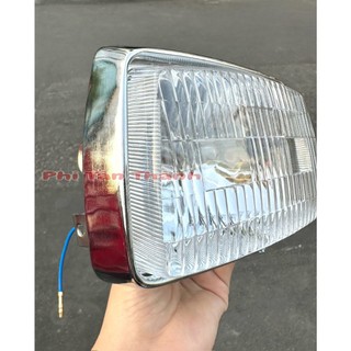 ( LOẠI ĐẸP CÓ CHUI BÓNG ) PHA ĐÈN TRƯỚC XE CUB 82 , 84 , 92 , DH , DD
