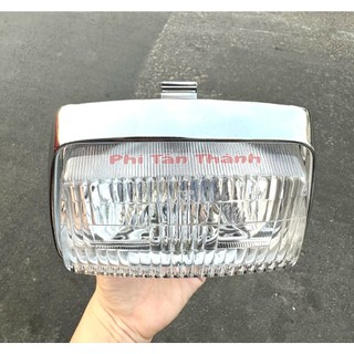 ( LOẠI ĐẸP CÓ CHUI BÓNG ) PHA ĐÈN TRƯỚC XE CUB 82 , 84 , 92 , DH , DD