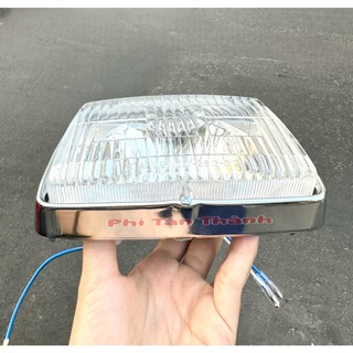 ( LOẠI ĐẸP CÓ CHUI BÓNG ) PHA ĐÈN TRƯỚC XE CUB 82 , 84 , 92 , DH , DD