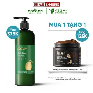 Bigsize - Dầu gội bưởi Pomelo Cocoon giúp giảm gãy rụng và làm mềm tóc 500ml Thuần chay
