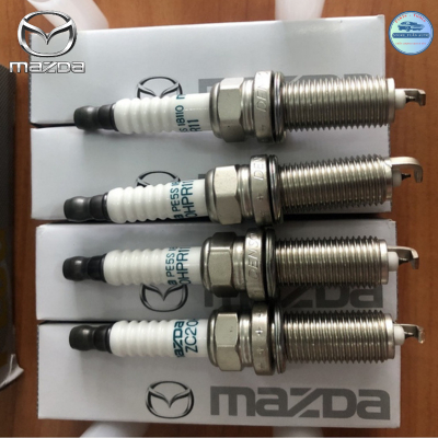 Bugi đánh lửa Iridium MAZDA 2, Mazda 3, Mazda 6, CX3, CX5, CX8, CX9 - Ren 12 - Chân dài bạch kim - D