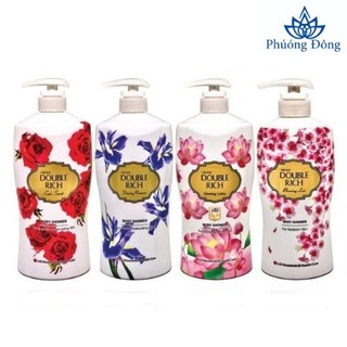 Sữa tắm dưỡng ẩm Double Rich 550ml- 800ml