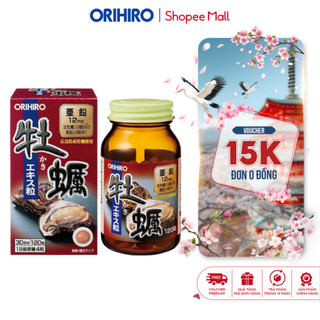 Tinh chất hàu tươi tăng cường sinh lý, cải thiện sức khỏe nam giới Orihiro 120 viên của Nhật