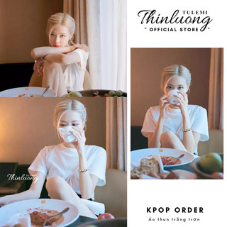 (Sẵn) Áo thun trắng trơn cotton form babytee oversize croptop