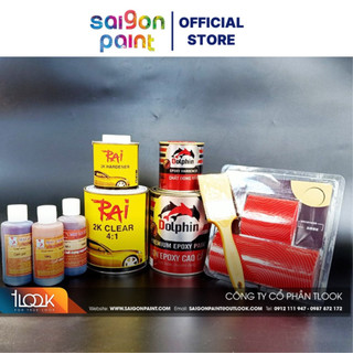 Combo Sơn Giả Gỗ Trên Sắt Mạ Kẽm - Sơn Có Độ Bền Cao - Dolphinpaint.vn