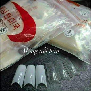 Móng Nối Hàn hsm phom vuông bịch 500 móng