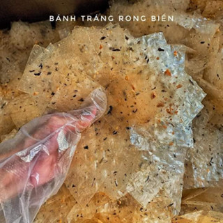  Bánh tráng rong biển trộn tỏi chính gốc tây ninh   500g  