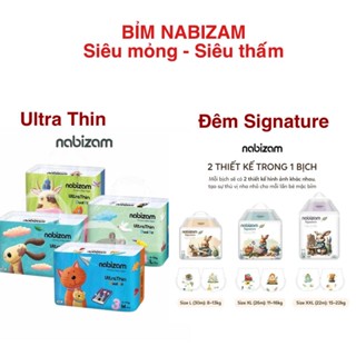 BỈM DÁN/QUẦN NABIZAM CÁC SIZE S44/M40/L36/M32/L30/XL26/XXL22/XXXL20