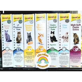 [Hỏa Tốc] GIMCAT - Gel Dinh Dưỡng cho mèo 50G/100G - Tiêu búi lông/Tăng đề kháng/Dưỡng lông da/Sỏi thận - Nhập khẩu Đức