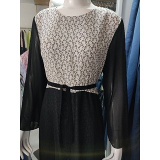 Đầm voan dài size L